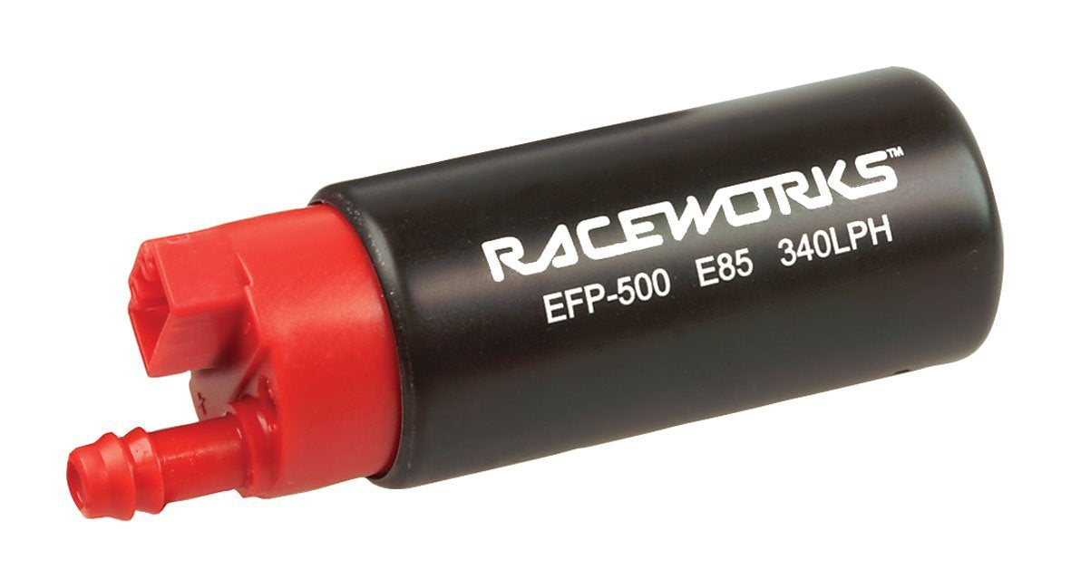 Raceworks 340LPH Fuel Pump EFP-500 E85 Gasoline