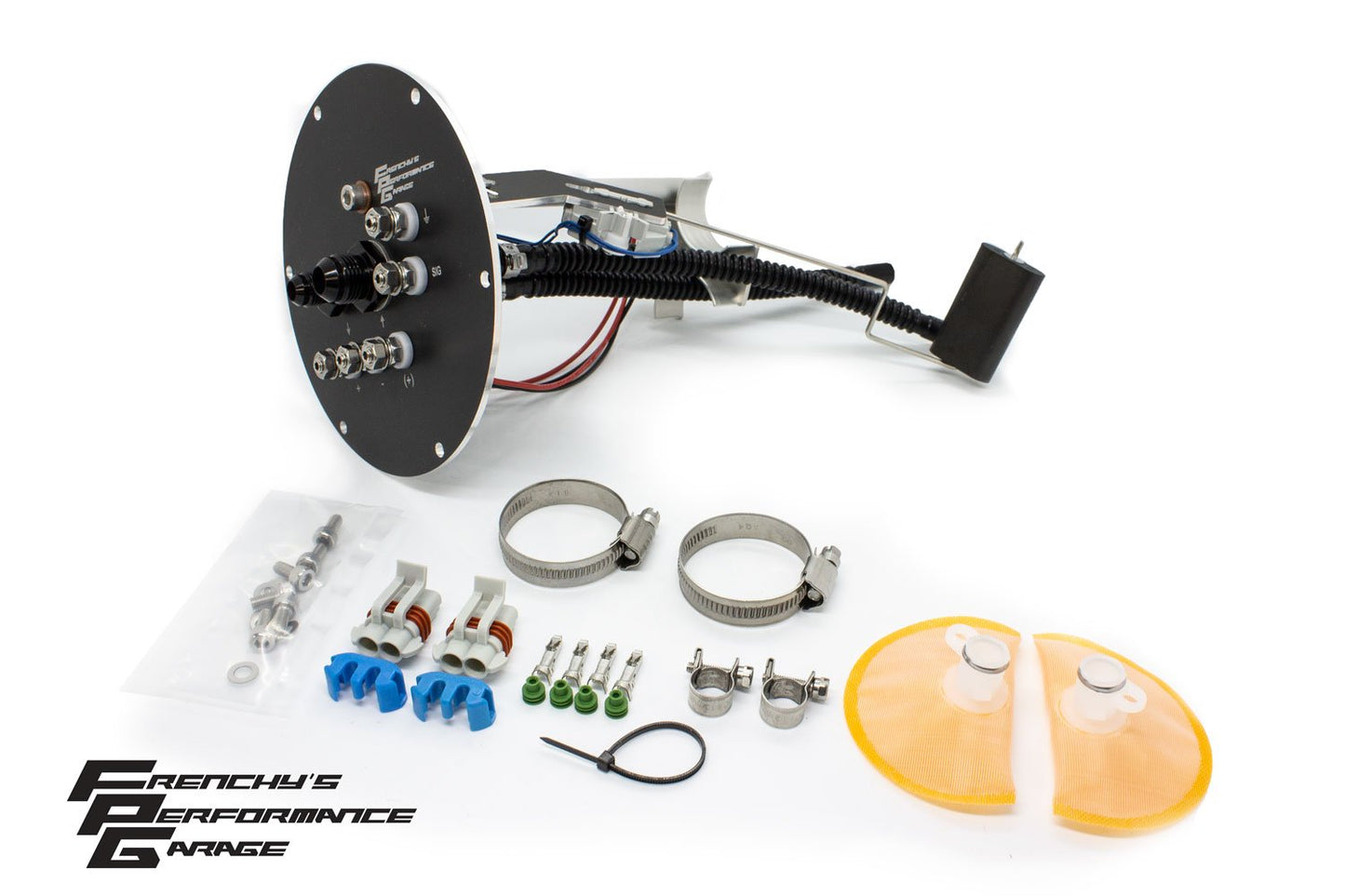 FPG Nissan Silvia S13 180SX Skyline R32GTST GTS GTS4 Twin Triple Pump Kit AN8 AN6 V2 Hanger